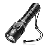 Sofirn SD03 Tauchleuchte, 1800 Lumen Unterwasser Taschenlampe mit Abschließbarem Schalter, Tauchen...