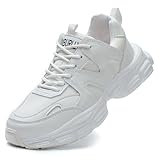 COOU Sicherheitsschuhe mit Stahlkappe für Damen, rutschfest, pannensicher, leicht, Arbeitsstiefel,...