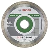 Bosch Professional 1x Diamanttrennscheibe Standard for Ceramic (für Stein, Keramik, Fliesen,...