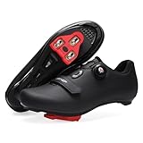 ARTVEP Fahrradschuhe Herren Damen Rennradschuhe MTB Radschuhe Kompatibel mit Look SPD SPD-SL Delta...