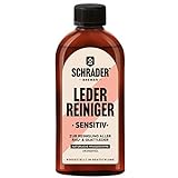 Schrader Leder Reiniger sensitiv - Reinigungsmittel für raues & glattes Leder - 250ml - Made in...