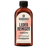 Schrader Leder Reiniger sensitiv - Reinigungsmittel für raues & glattes Leder - 250ml - Made in...