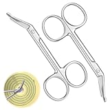 Stomaschere, Edelstahl, Verbandschere, chirurgische medizinische gebogene Schere, Stoma-Zubehör...