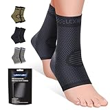 2 Stück Sprunggelenkbandage, Professionelle Knöchelbandage für Damen/Männer Kompressionssocken...