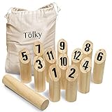 Toyfel Tölky Indoor & Outdoor Wurfspiel aus Finnland – Schweden Schach aus FSC® Holz –...