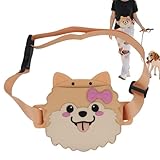 Haustier Treat Tasche, Hund Snack Tasche | Haustier Snack Silikon Belohnung Lecksichere Hundeform...