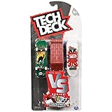Tech Deck VS. Series - Fingerboard 2er-Set mit Hindernis, Trickkarten und Zubehör (Zufallsauswahl -...
