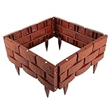 Garteneinfassung, verstellbare Zaunpaneele, dekorativer multifunktionaler Rasenschutz,...