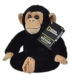 Simba 6315870106 - Disney National Geographic Schimpanse, 25cm Plüschtier, für Kinder ab den...