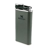 Stanley Classic Wide Mouth Flask 236 ml mit Never-Lose Kappe - Edelstahl Flachmann mit Weiter...