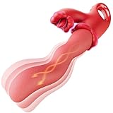 Vibration für frauen Zunge Vibrator, G-Punkt Vibrator für Frauen klitoris mit 10 VibrationModi & 3...