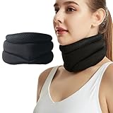 Nackenstütze für Nackenschmerzen Unterstützung, Halskrause Mensch Für Den Schla, Weich...
