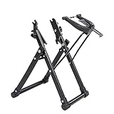 ZJchao Fahrrad-Rad-Zentrierständer, Recht Robust und Rahmenfest, Faltbar und Intelligentes Design,...