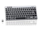 UGREEN Bluetooth Tastatur Kabellos (BT5.3+2.4G), Schlanke Scherenmechanik für Leises Tippen, Bis zu...