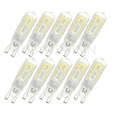 Ruiandsion G9 LED Glühbirne, 220V kein Flackern 5W LED Glühbirnen, Weiß/warmweiß G9...
