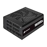 Corsair RM1000x 80 PLUS Gold Vollmodulares 1000 Watt ATX-Netzteil (135-mm-Lüfter mit...