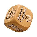 Generisch Entscheidungswürfel | Spiel für Küchenaktivitäten,Sechsseitig Backwürfel...