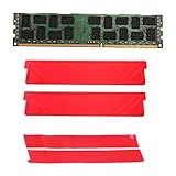 YUMIN 8 GB DDR3 1333 MHz ECC RAM + Kühlweste PC3L-10600R 1,35 V 2RX4 REG ECC RAM für...