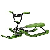 STIGA Schlitten Snowracer Rennrodel SX Color Pro Grün Lenkschlitten