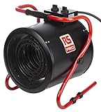 RS PRO Industrie-Heizlüfter Standgerät 415 V BS4343/IEC60309 mit Thermostat, 9kW / 415V ac