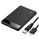 Minghunian HDD Case 2.5 SATA USB 3.0 Adapter FestplattengehäUse für SSD Disk HDD Case USB3.0 Case...