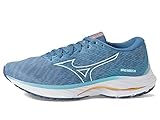 Mizuno Damen Wave Rider 26 Laufschuh, Mountain Spring-wht, 40.5 EU Weit