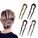 French Pin, French Hair Pin Französische Haarnadeln u Förmige Haarnadel Groß French Twist Hair...