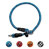 Hundehalsband mit Zugstopper, Dressurhalsung, Nylon Retrieverhalsband Reflektierend Verstellbare...