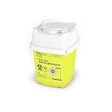 B.Braun Medibox® Entsorgungsbehälter Sammelbehälter Kanülenbehälter Kanülenbox, 2,4 Liter
