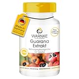 Guarana Extrakt 300mg - 120 Tabletten - hochdosiert & vegan | Warnke Vitalstoffe - Deutsche...