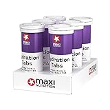 MaxiNutrition Hydration Tabs Black Currant, Elektrolyte-Tabletten für erfrischendes...