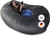 Charlie & Finn DER GRÖSSTE SITZSACK EUROPAS! - Premium Sitzsack XXL - Riesen-Sitzsack mit...