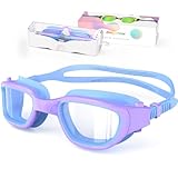 Zeligerstar Schwimmbrille Kinder, Schwimmbrille für Kinder 6-14 Jahre Jungen Mädchen, Antibeschlag...