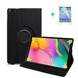 ARECY® Samsung Galaxy Tab A 10.1 2019 T510/T515 Hülle Case-360 Grad Rotations PU Ledertasche Smart...