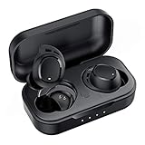 Kabellose Bluetooth 5.0 Kopfhörer IPX8 Wasserdicht Sport In-Ear-Ohrhörer mit Touch Control USB-C...