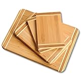 KESPER | Schneidebretter 4er Set, Material: Bambus, Maße: B: 38 x H: 28,5 x T: 1,6 cm, Farbe: Braun...