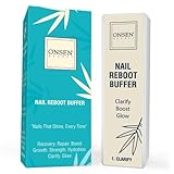 Professioneller Nagelpolierblock von Onsen (1er Pack) - 3 Seiten zum Feilen, Glätten und Polieren -...