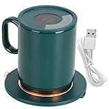Kaffeetassenwärmer, Kaffeetassenwärmer USB Digital 55℃ Thermostatische Milchheizmatte für Home...