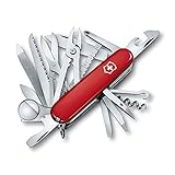 Victorinox Schweizer Taschenmesser gross Swiss Champ, Swiss Army Knife, Multitool, 33 Funktionen,...