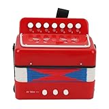 RiToEasysports Kinderanfänger Akkordeon für Kinder 7 Key 2 Bass, ABS -Material, Musikausbildung...