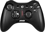 MSI FORCE GC20 V2 Kabelgebundener PC-Gamepad Controller - austauschbare D-Pad-Abdeckungen, zwei...