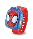 Vtech Spidey und Seine Super-Freunde - Lernuhr – Kinderuhr mit digitaler Anzeige, Timer, Stoppuhr,...