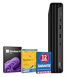 HP EliteDesk 800 G6 PC Computer Intel Core i5-10500@ bis zu 4,5 GHz 16 GB 256 GB SSD mit Windows 11...