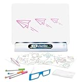 LED-Zeichenblock - 3D Magic Writing | Leuchttafel Zum Malen, Rechtschreiben, Nachzeichnen Und...