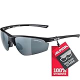 ALPINA TRI-EFFECT 2.0 - Indiv. Anpassbare, Bruchsichere Wechselscheiben Sport- & Fahrradbrille Mit...