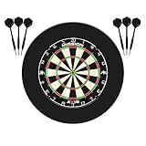 Mission Darts Home Center Dartscheibe, Dartset inklusive Dartscheibe und 2 Dartsets,...