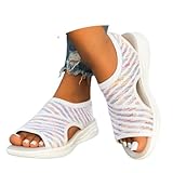 Gesundheitsschuhe Damen - Bequem Waschbare Slingback Wandern Slides Sandals mit Weiche Fussbett -...