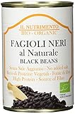 IL NUTRIMENTO Bio Schwarze Bohnen – Reich an Proteinen & Ballaststoffen – Ohne Salzzusatz –...