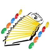 SUBLXPoten Koordinationsleiter Flexibilität, Beweglichkeitsleiter, Nylongurt, Sprungleiter,...