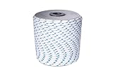 Antica Corderia Marra - Seil, Rope, Braid, Nautica - Geflochtenes Seil, 12 mm, 30 m - Weiß mit...